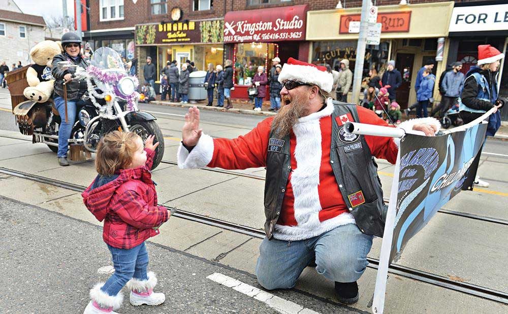 Biker-Santa